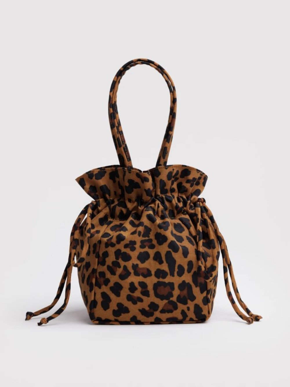 Baggu Nylon drawstring bag Leopard Print
